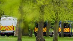 Kensington Gardens shut as police 'assess discarded items'