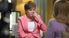 Sturgeon the master communicator was close to tears - but still faces more questions