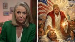 How Trump’s Jesus-like image and feud with the Pope are sparking backlash