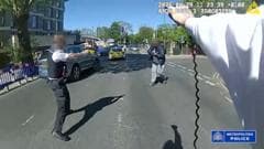 Watch: Met Police body-worn footage of Golders Green arrest