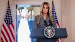 Melania Trump says rumours linking her to Epstein 'need to stop'