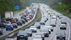 Easter bank holiday weekend set to be busiest on roads in four years