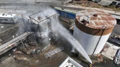 California declares emergency as fire crews race to contain toxic leak