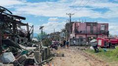 Blast kills dozens in rebel-held village in Myanmar