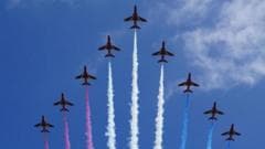 Red Arrows to fly with fewer jets to preserve ageing fleet