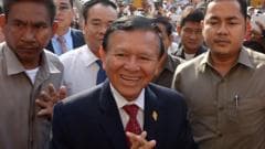 Cambodia's former opposition leader receives royal pardon for 27-year sentence
