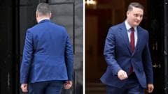 Watch: Wes Streeting leaves No 10 - minutes after arrival
