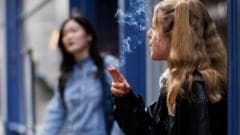 Smoking ban for people born after 2008 in the UK agreed