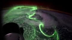 Watch: Southern Lights timelapse filmed from space