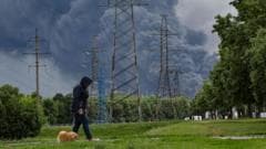 Moscow oil refinery attack brings Russia's war with Ukraine closer to home