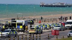 Bodies of three women recovered from sea off Brighton
