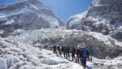 Path cleared for Everest climbers after huge ice block