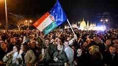 'A truly historic moment': Hungarian opposition wins election landslide