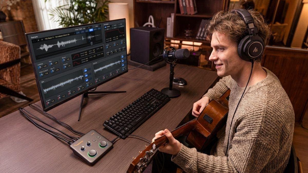 Maono Launches P-Series Hybrid Audio Interface For Content Creators