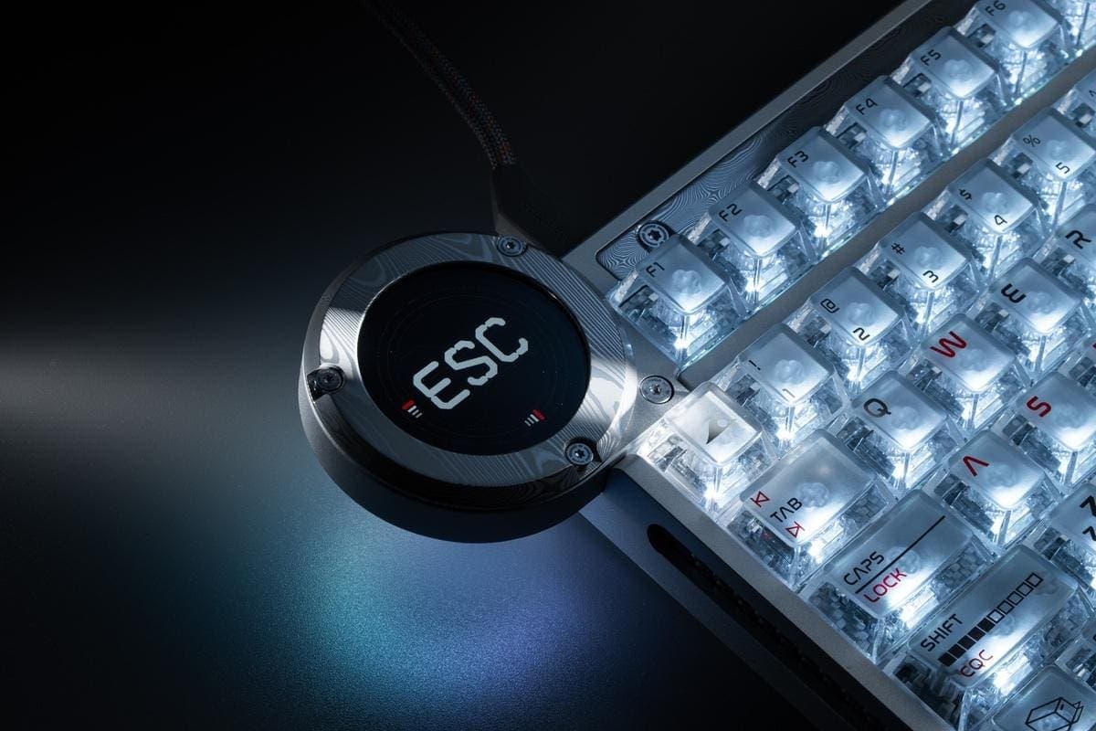 Angry Miao Battleye 75HE R2 Keyboard Made With Aluminum And Carbon Fiber