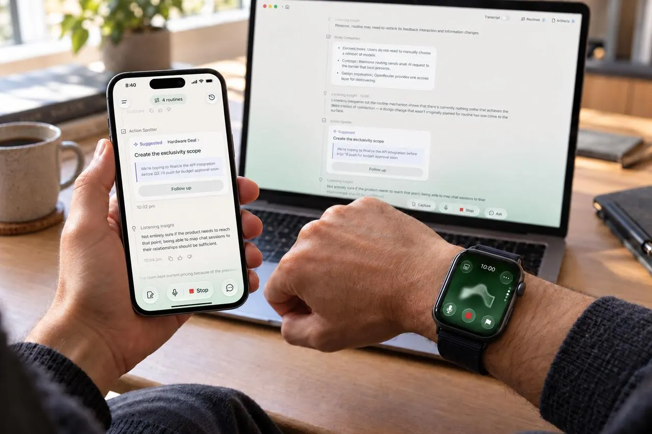 Ambi Is A Real-Time Proactive AI For Apple Devices, With Hardware To Come