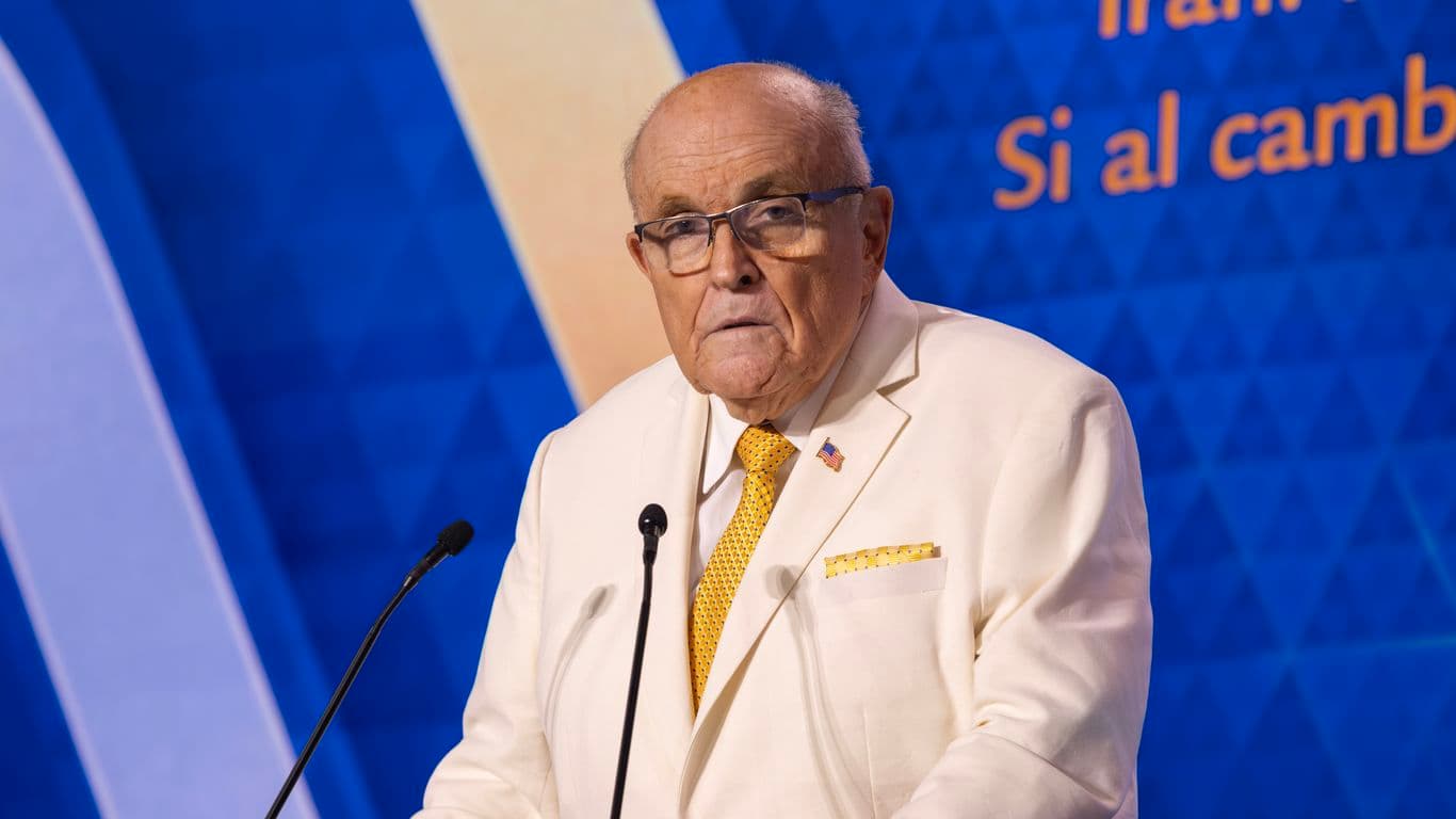 Rudy Giuliani in "critical" condition in hospital, spokesperson says