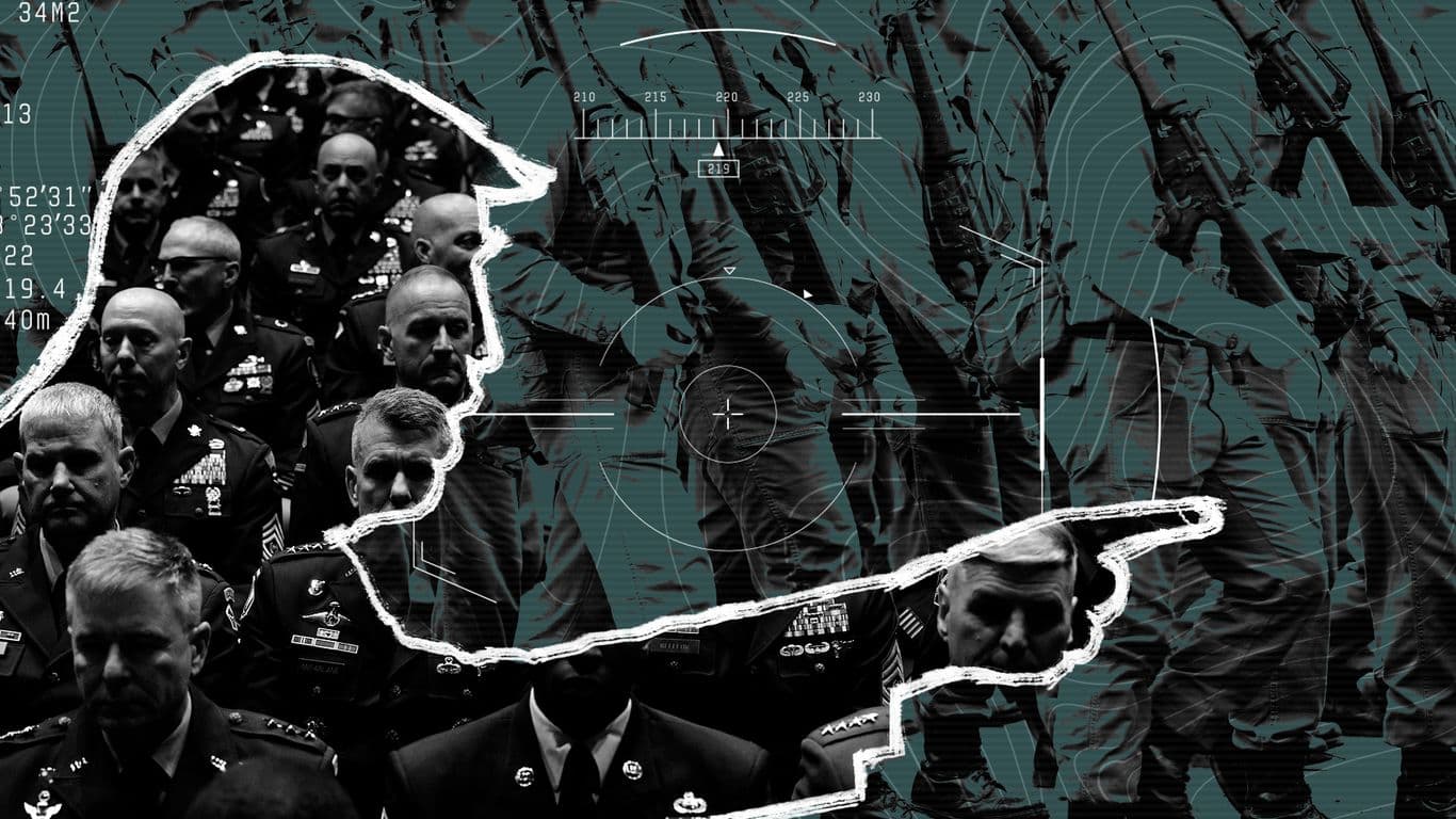 Trump's Iran threats raise moral stakes for military members