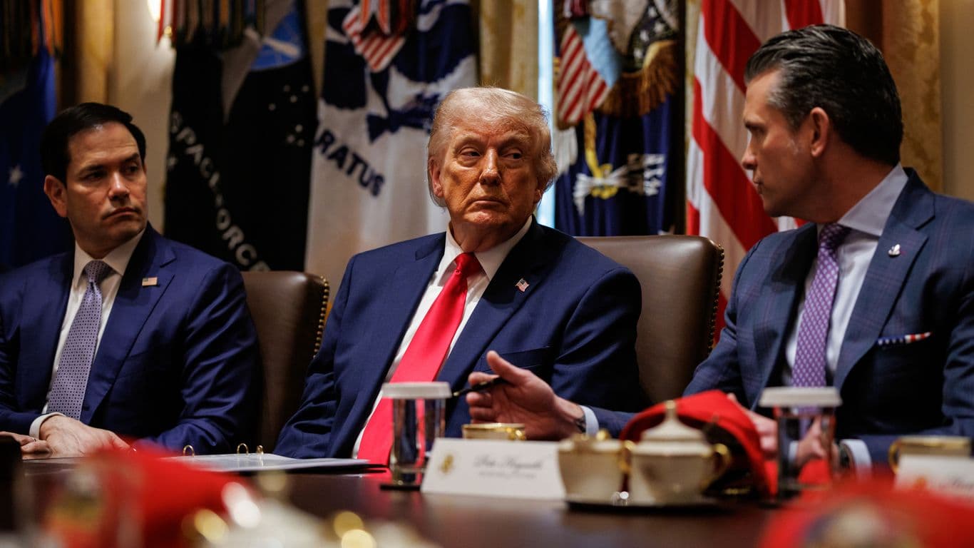 Trump holds meeting on Iran strike options