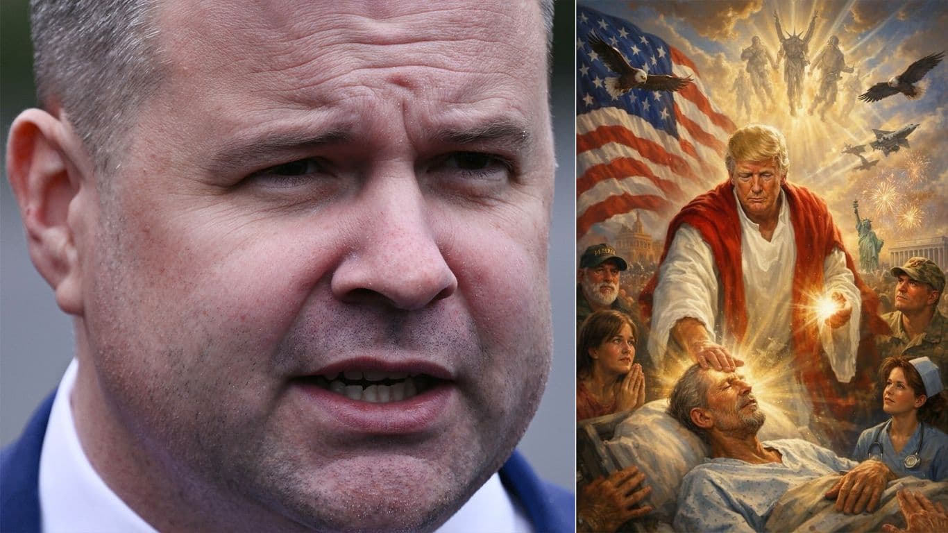 Scoop: Trump discussed "Jesus" meme with Bill Pulte before posting it, sources say