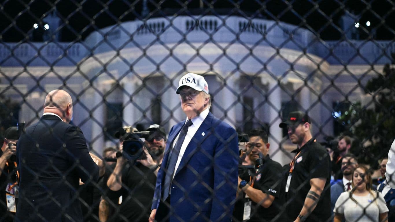 FBI foiled alleged plot targeting Trump's UFC event, Patel says