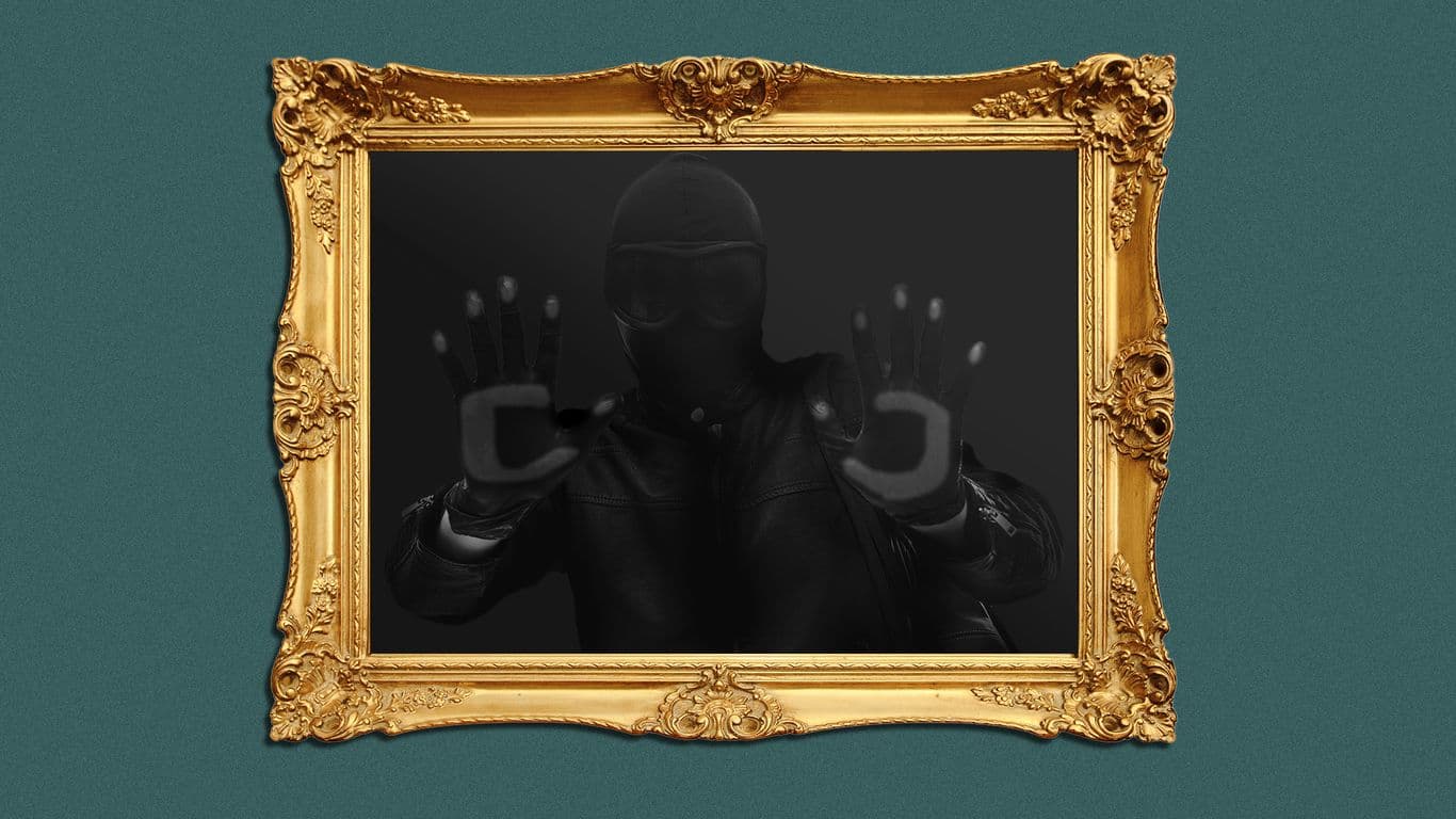 They stole $10 million worth of artwork, but they may not make a dime.