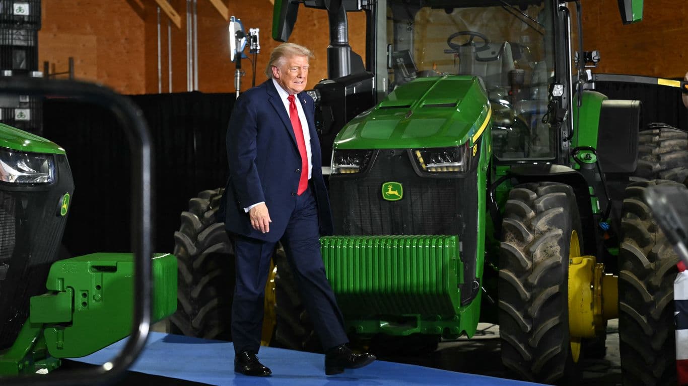 5 key moments from Trump's cut-short "Meet the Press" interview