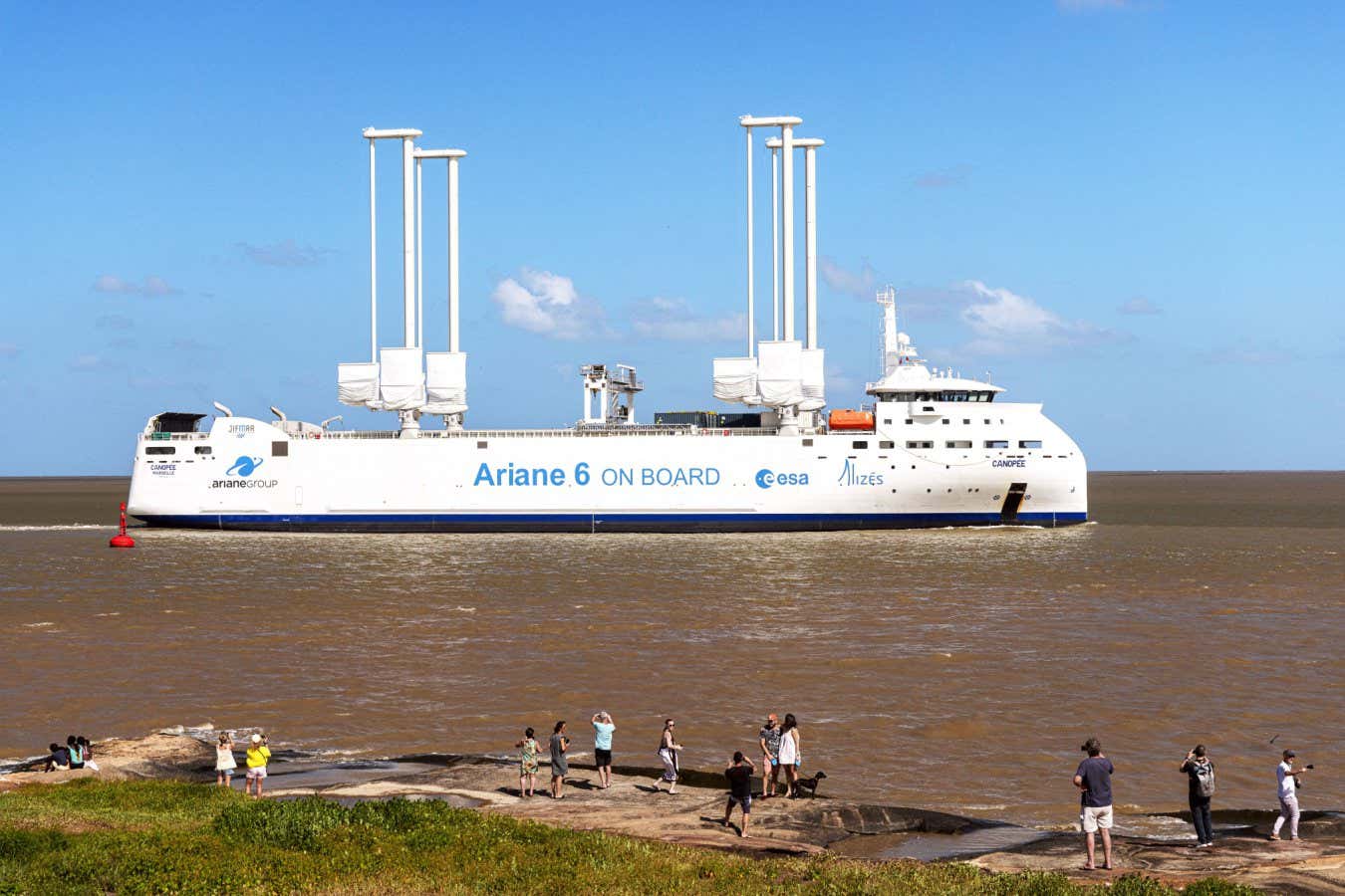 Wind-assisted cargo ships could more than halve shipping emissions