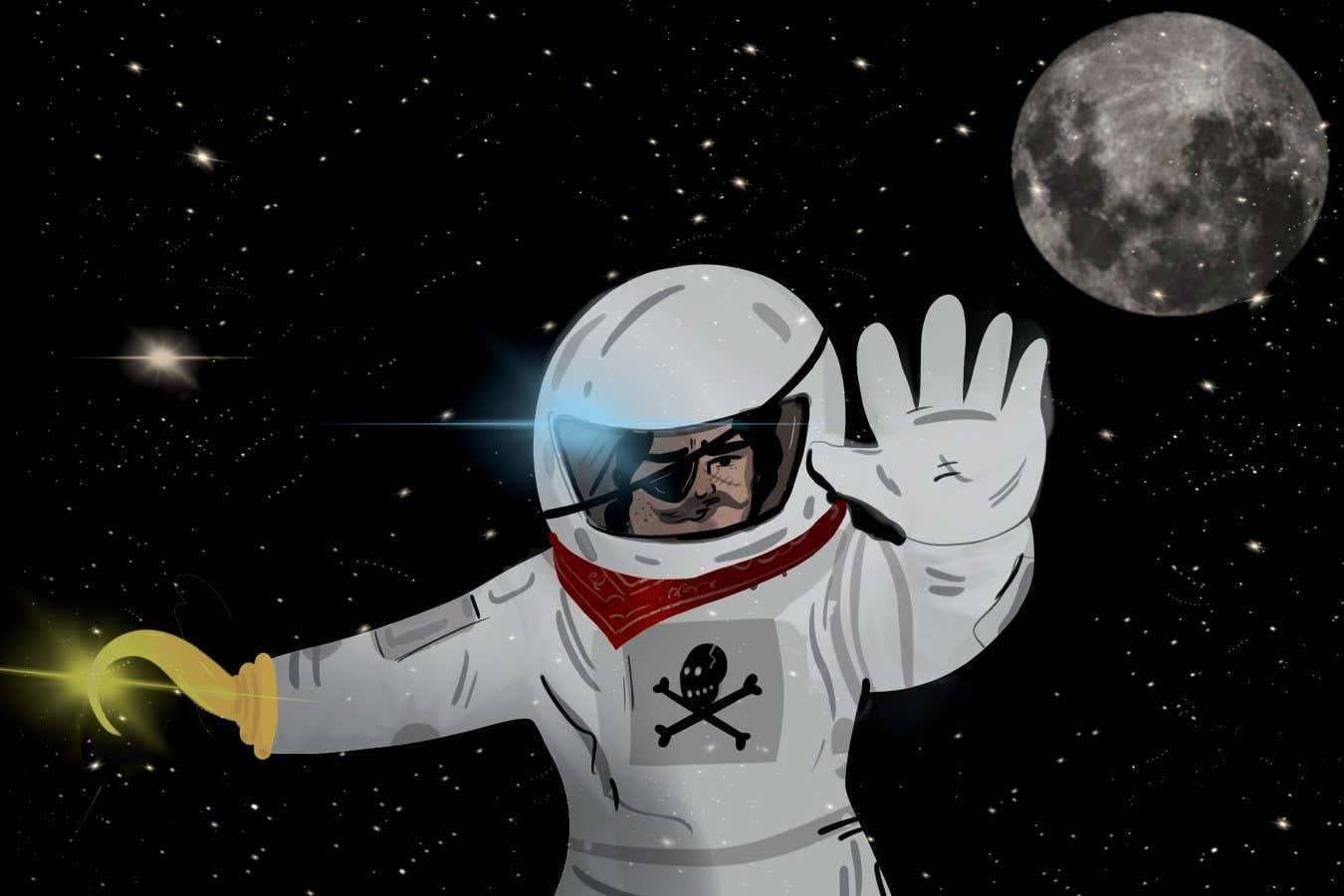 Shiver me timbers: Do we have to worry about space pirates now?
