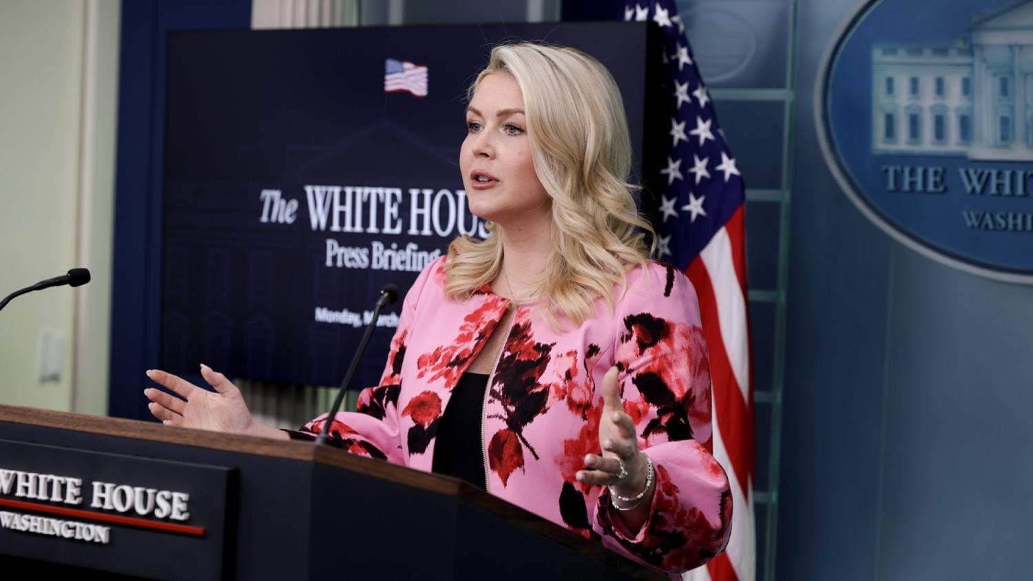 White House questioned about Trump's threat to target Iranian civilian infrastructure