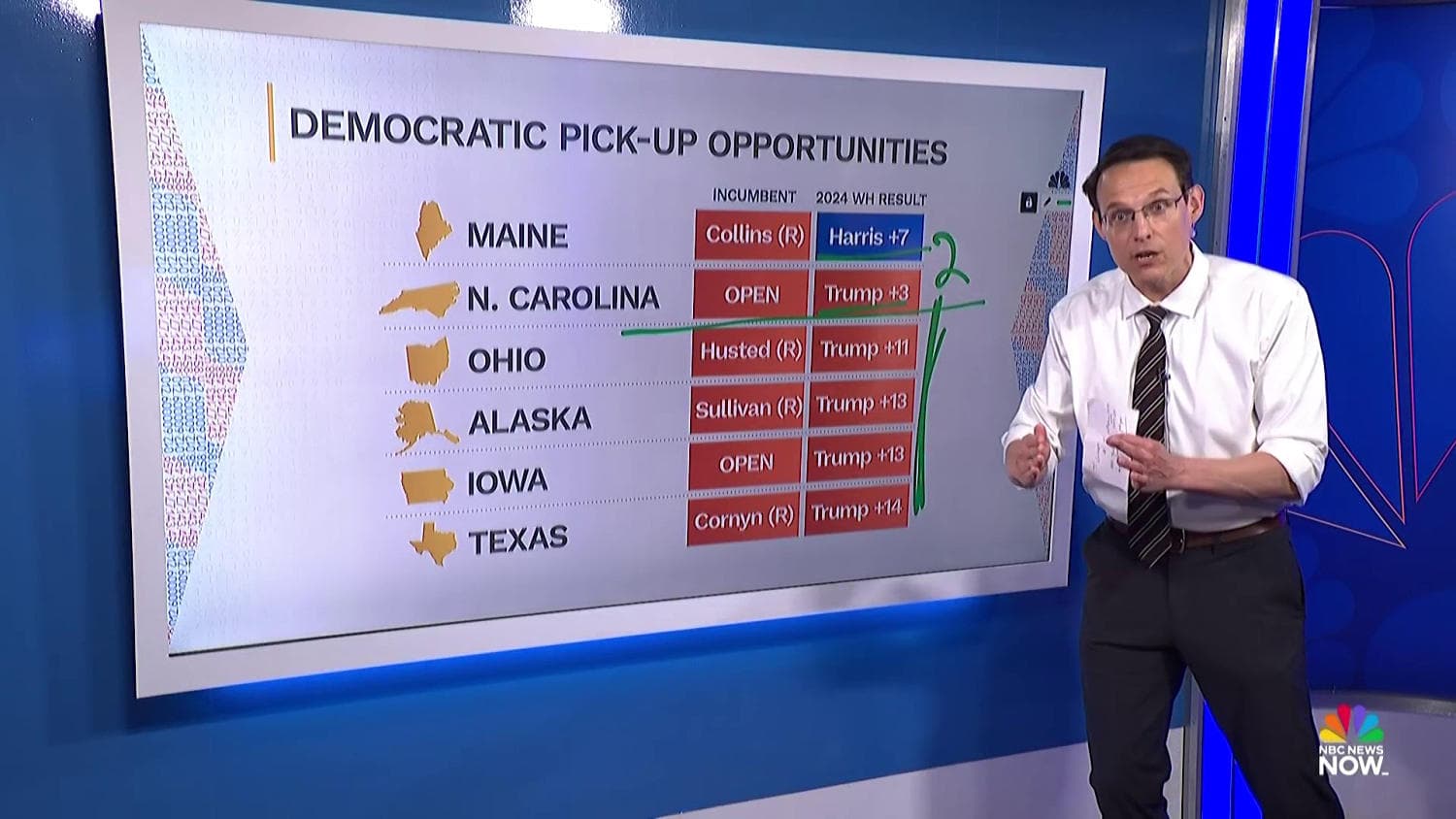 Kornacki analyzes what it will take for Democrats to win back the Senate