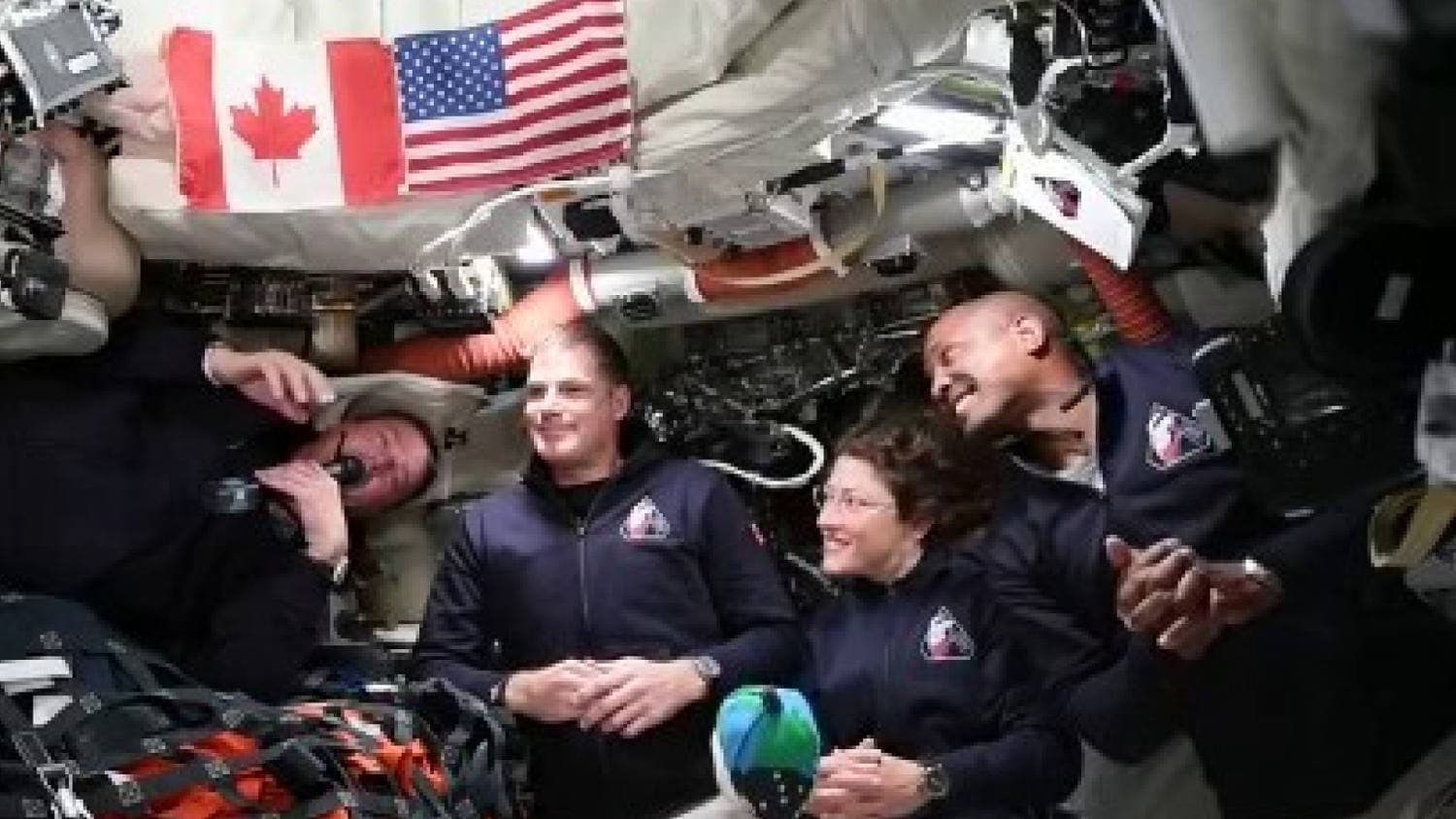 Tom Costello speaks with Artemis II crew during their moon mission