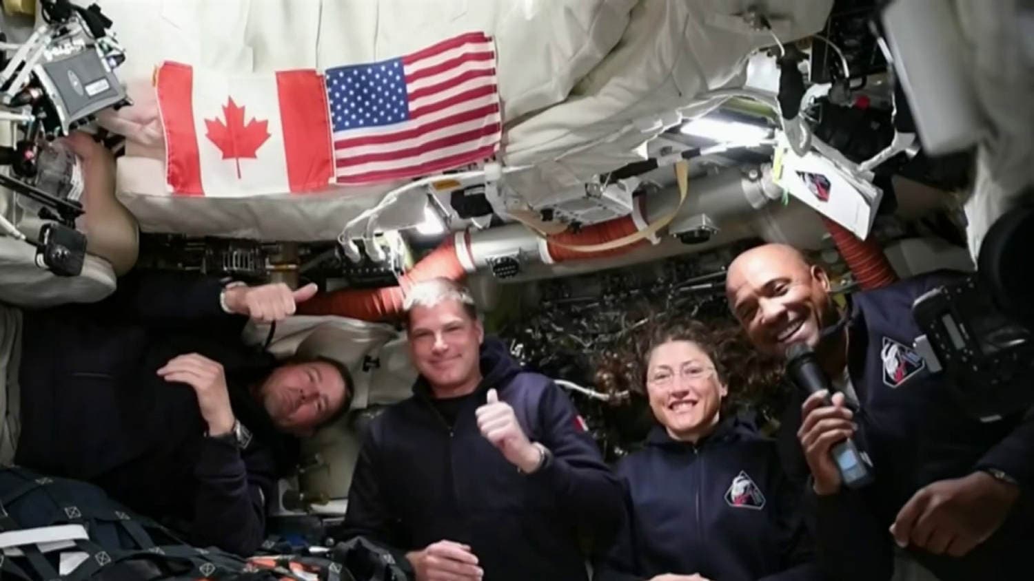 NBC News talks to Artemis II crew as they speed toward the moon