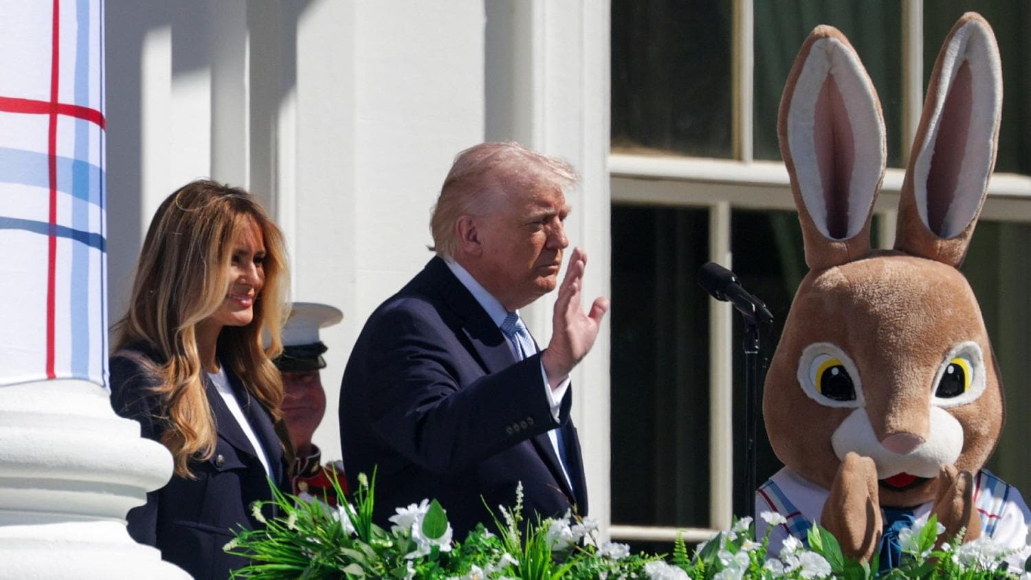 Trump says White House has more than 40,000 eggs for the Easter Egg Roll