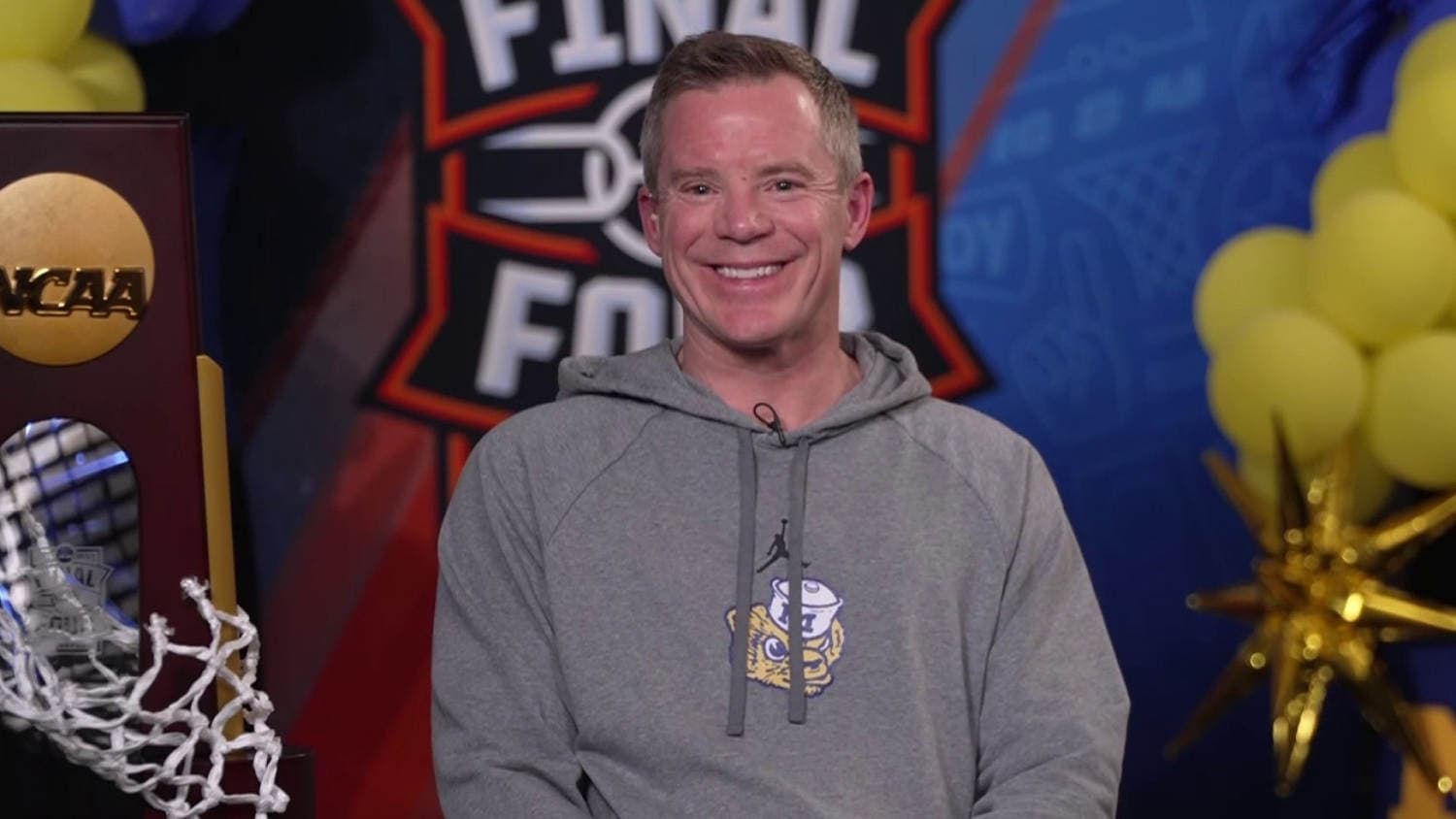 Michigan Coach Dusty May Talks Historic NCAA Basketball Win