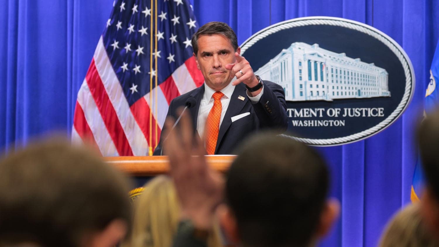 Acting Attorney General Blanche says Justice Department is not focused on Trump's enemies