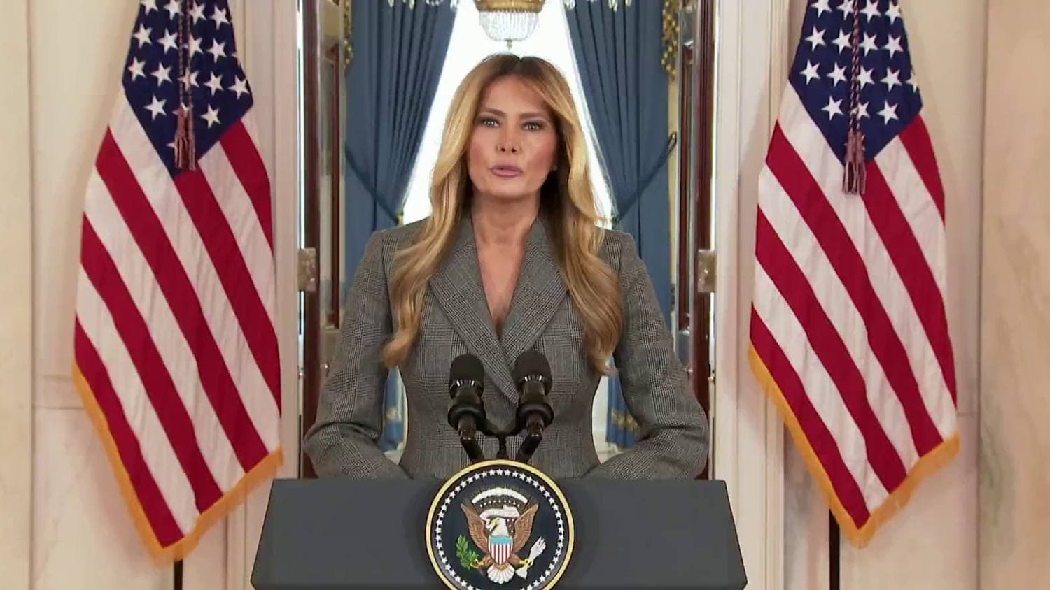 First Lady denies ties to Jeffrey Epstein
