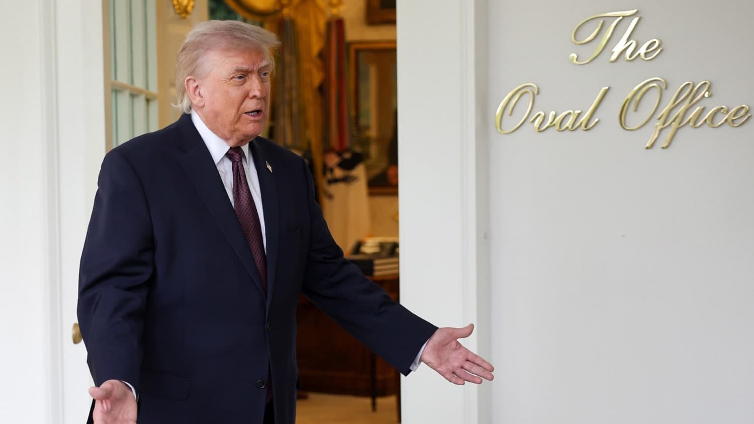 Trump says he thought controversial AI image he shared depicted him 'as a doctor'