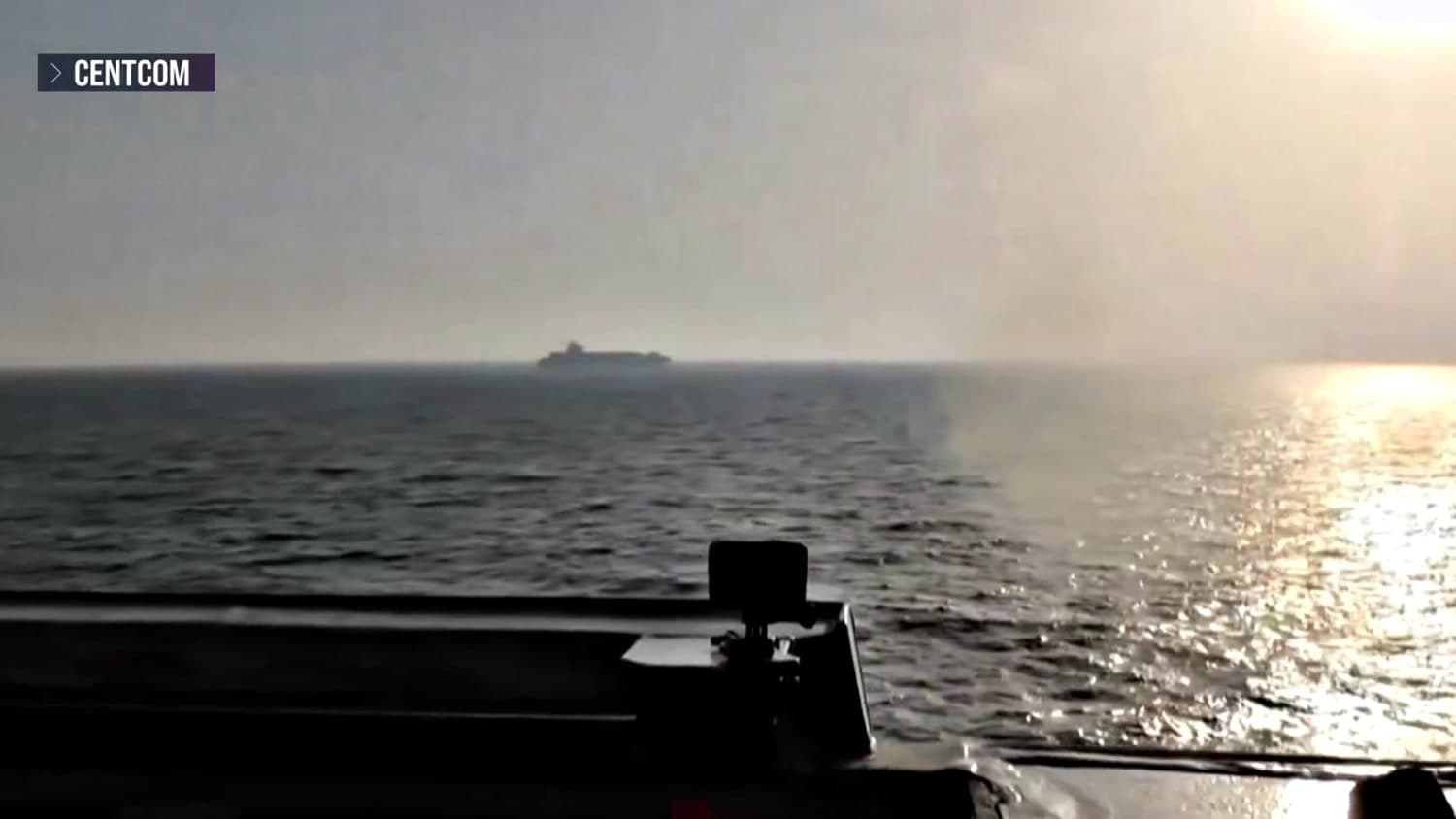 President Trump says U.S. struck & seized Iranian tanker