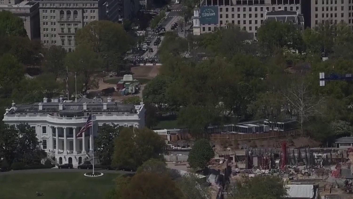 Trump renews calls for new White House ballroom after shooting