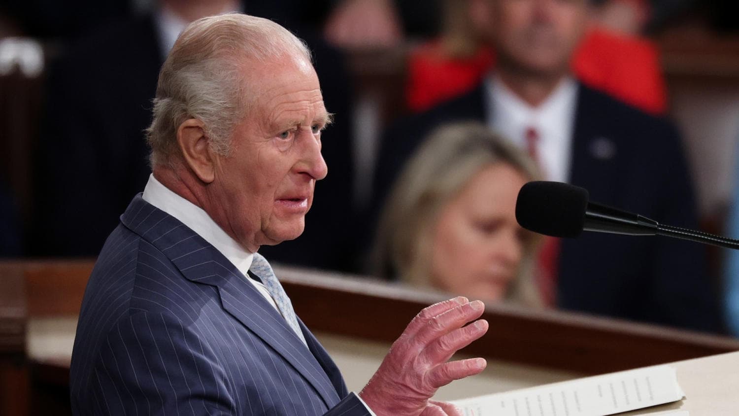 King Charles calls on the U.S. to help defend Ukraine and NATO