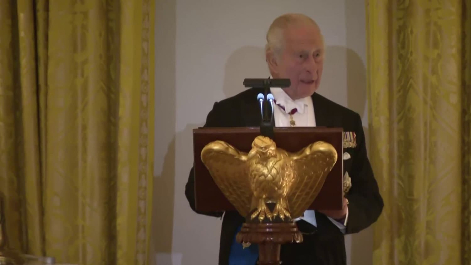King Charles speaks on NATO partnership during toast