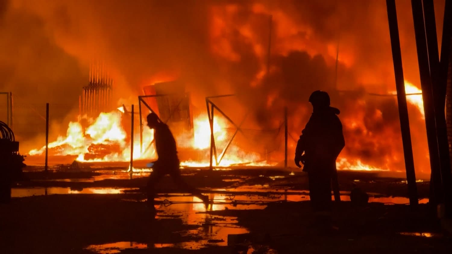 Russia launches massive missile and drone attack on Ukraine