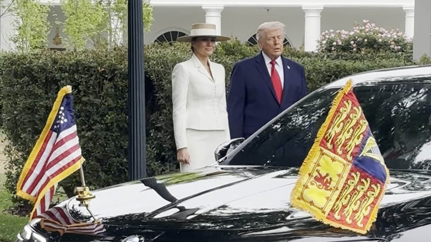 Trump says he had a 'good meeting' with King Charles