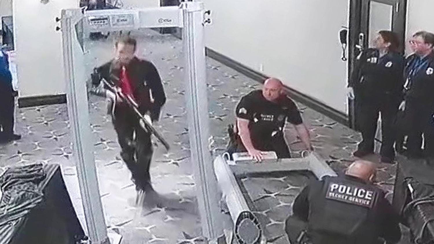 DOJ Releases New Video of Assassination Suspect 'Casing' Hotel