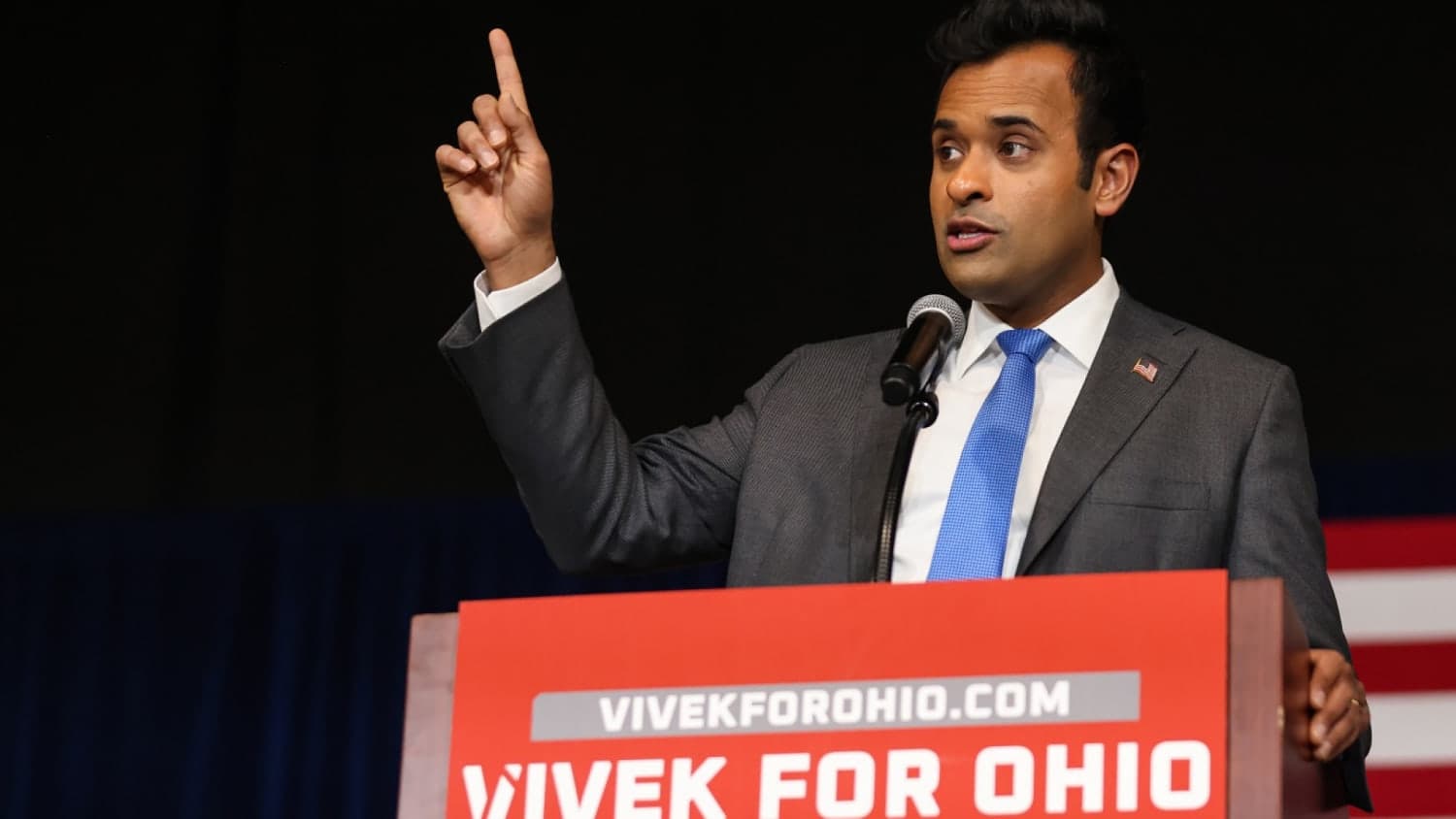 Ramaswamy wins the Republican primary for Ohio governor, NBC News projects