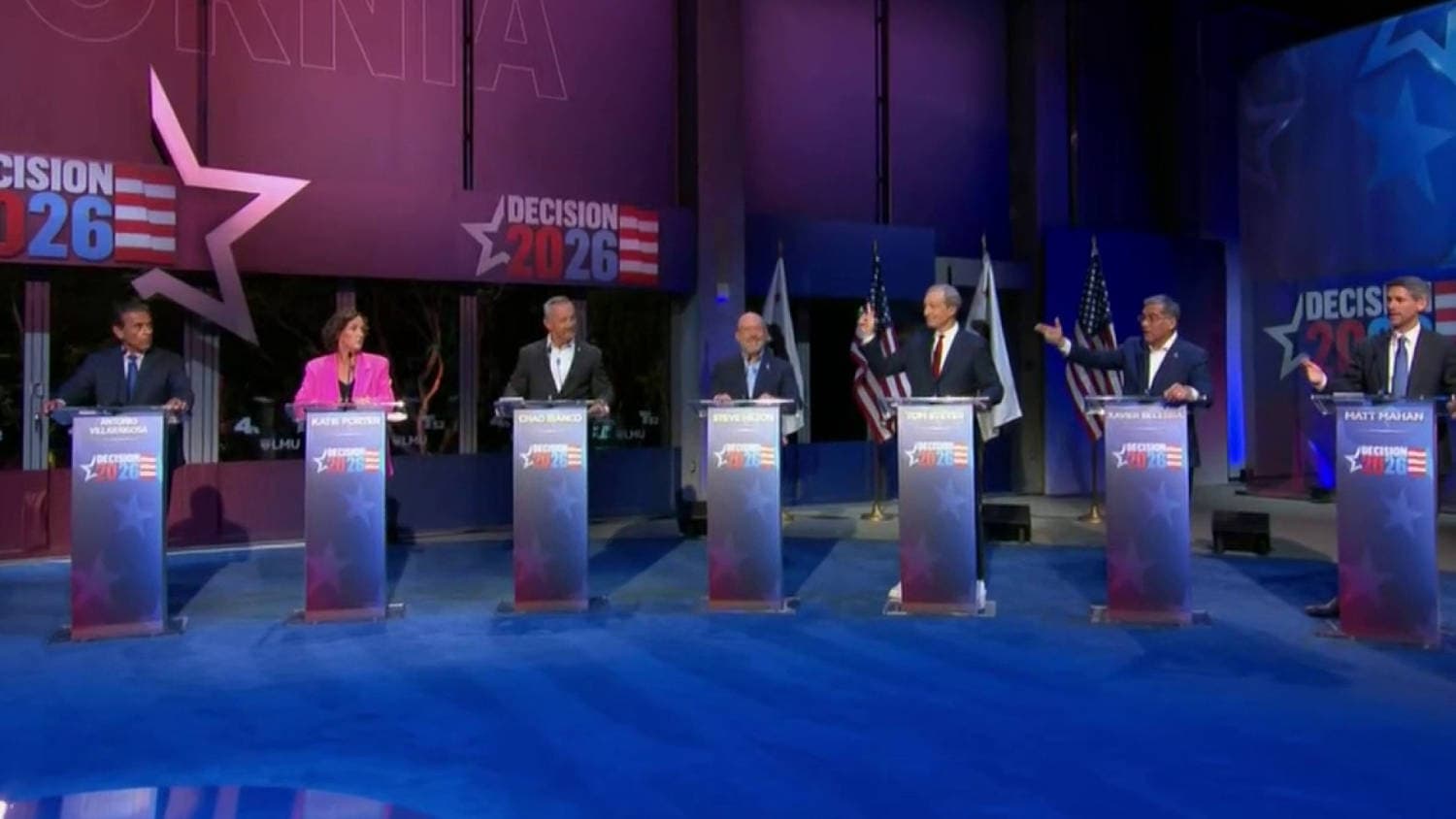 Question on state’s sanctuary law turned into personal jabs during California gubernatorial debate