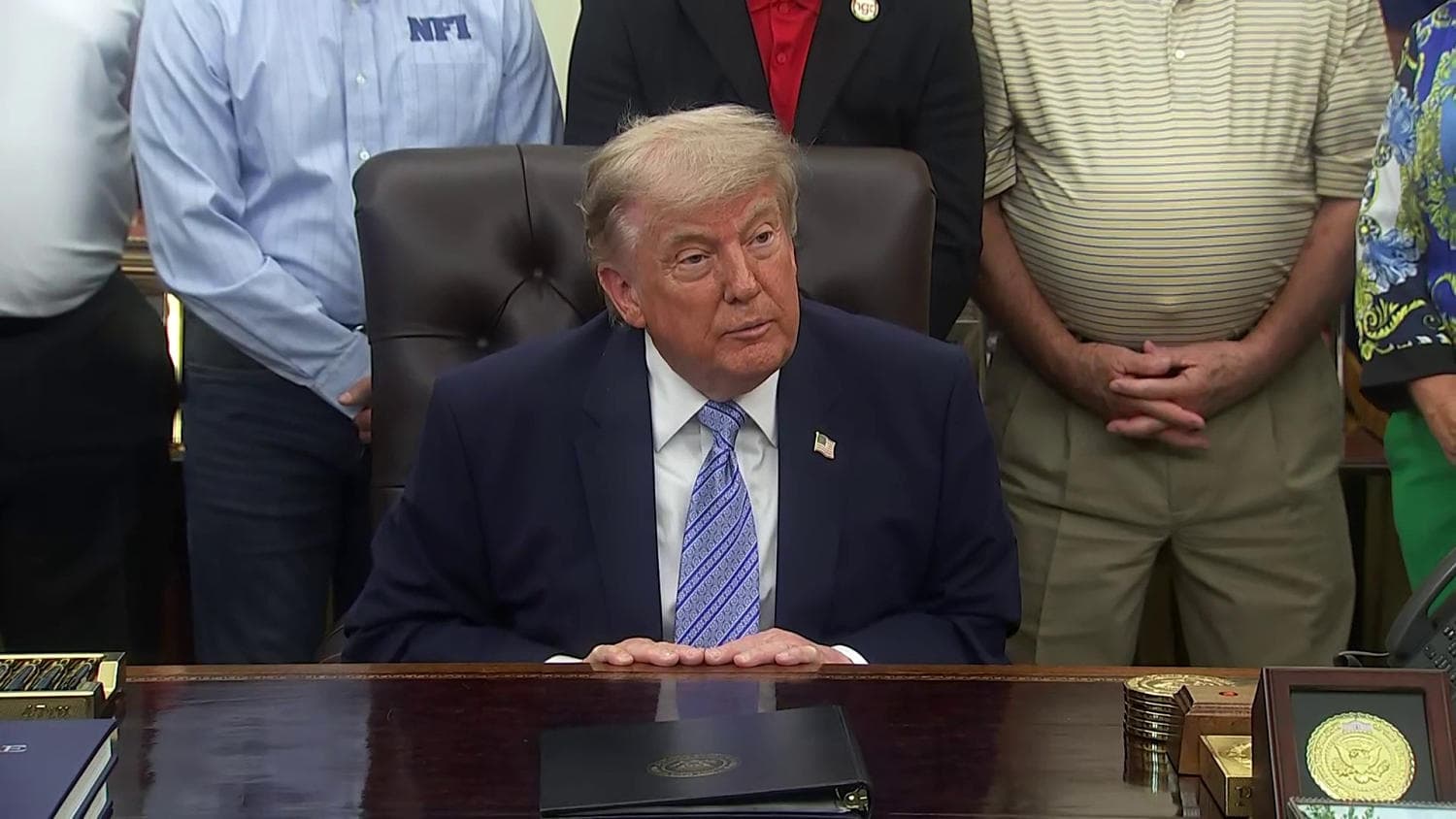 Trump says he’ll ‘try’ to attend son’s wedding, but it’s ‘not good timing’