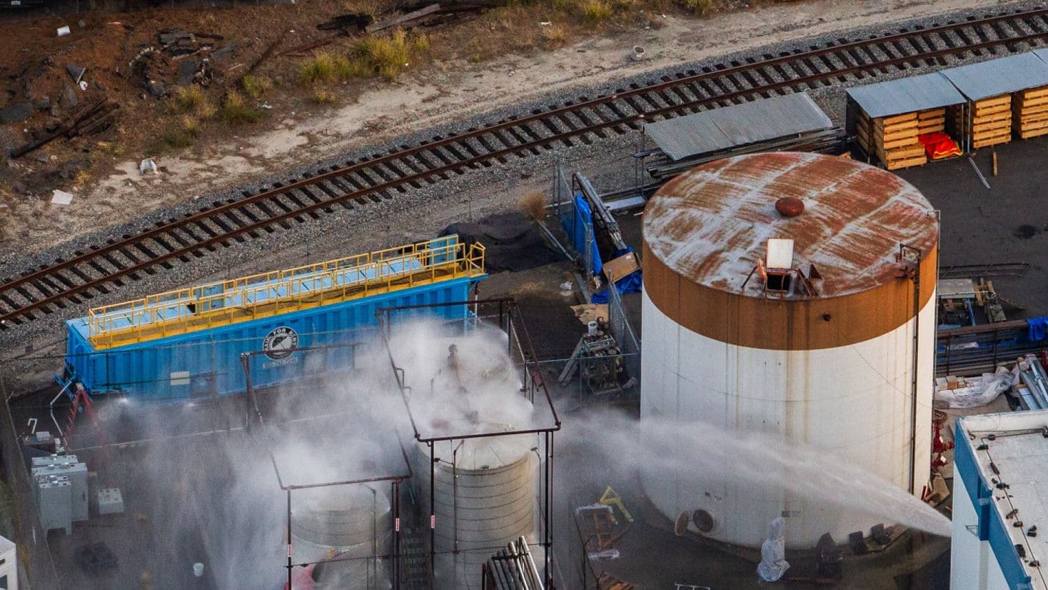 Risk of explosion has been ‘eliminated’ in California toxic chemical tank incident