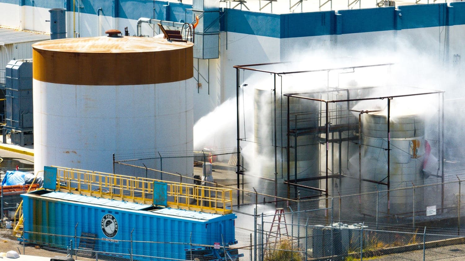 Chemical Tank in California Cools, Eliminating Risk of Explosion